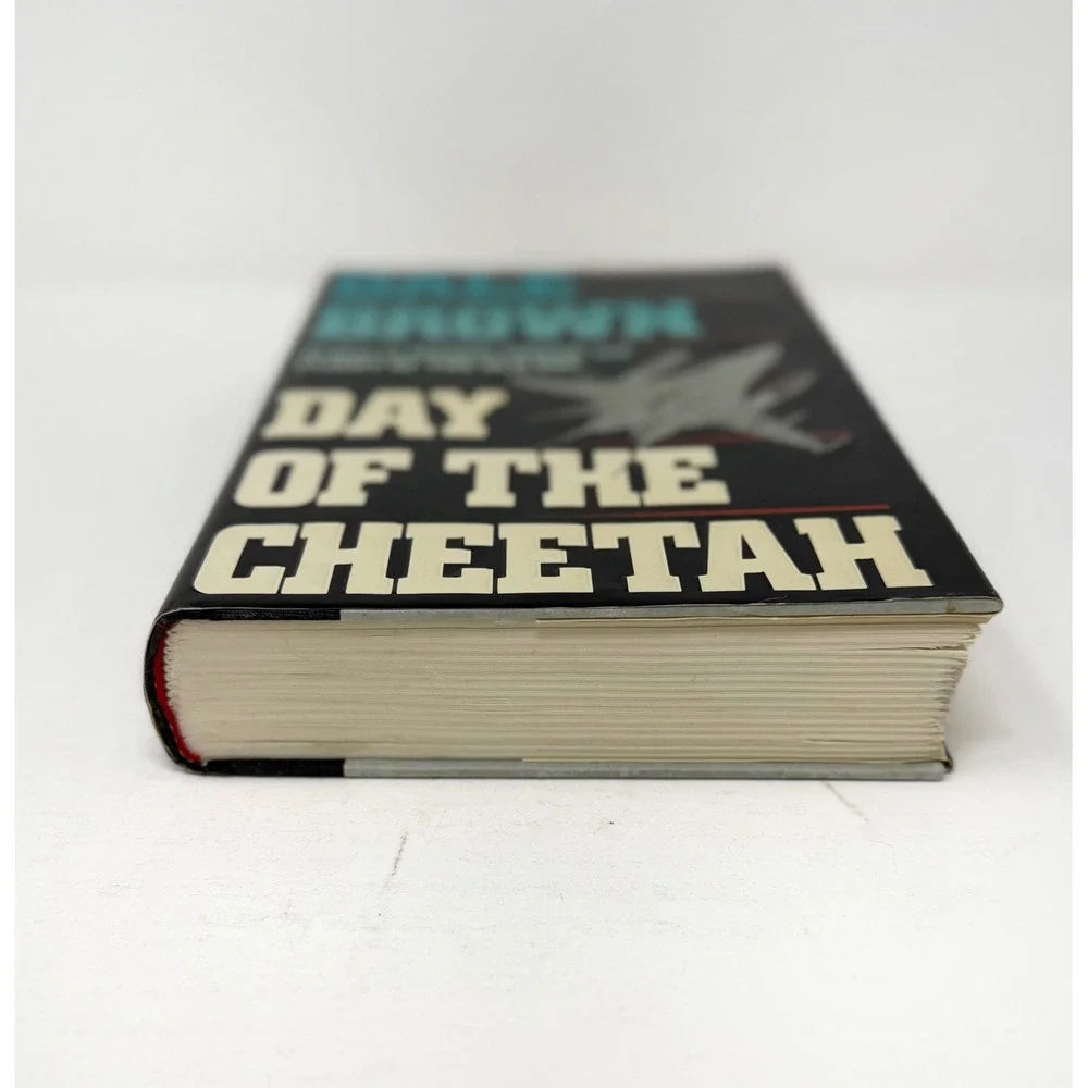 Dale Brown Day of the Cheetah 1989 First Edition 1st Printing HC Dust Jacket